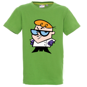 Цветна детска тениска- Декстър