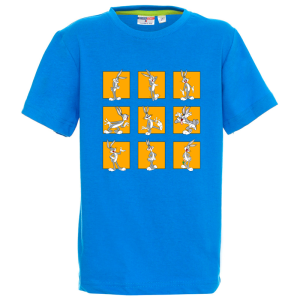 Цветна детска тениска- Бъгс Бъни