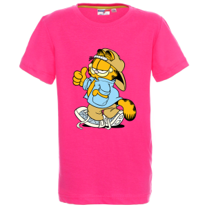 Цветна детска тениска- Гарфилд