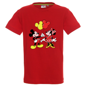 Цветна детска тениска- Мини и Мики