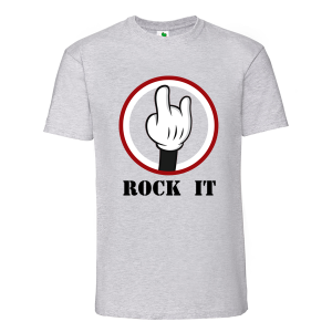 Цветна мъжка тениска- Rock it