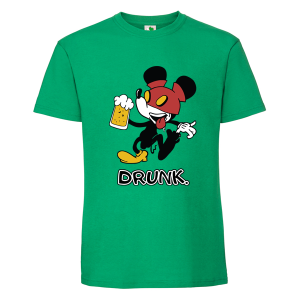 Цветна мъжка тениска- Drunk