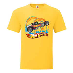 Цветна мъжка тениска- Hot Wheels