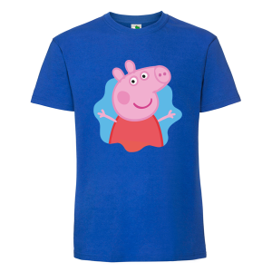 Цветна мъжка тениска- Пепа Пиг
