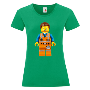 Цветна дамска тениска- Лего