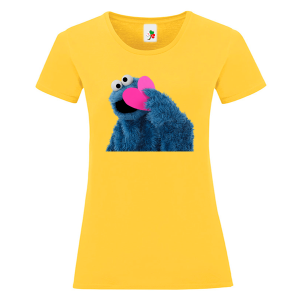 Цветна дамска тениска- Улица Сезам
