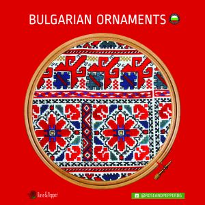 Шал с мотиви на шевици от шифон -Живка