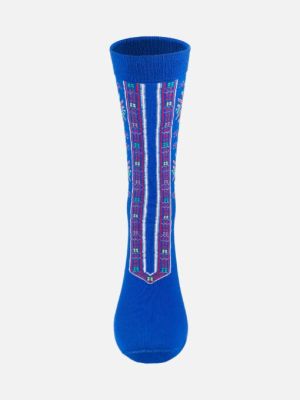 Сини чорапи с народни мотиви