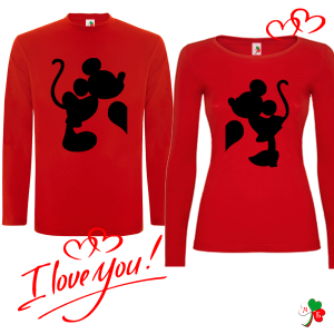 Комплект цветни блузи- Love Mickey Maus