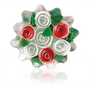 ГЛИЦЕРИНОВ САПУН РОЗЕ ФЕНТАЗИ - Червено-бял  105 ГР.