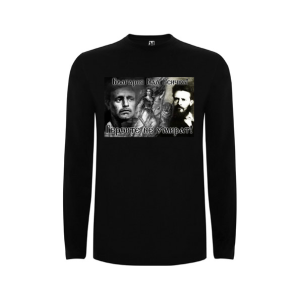 Черна  детска блуза- Героите не умират