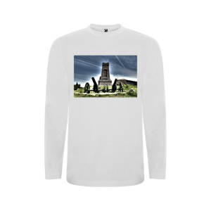 Бяла детска блуза- Шипка