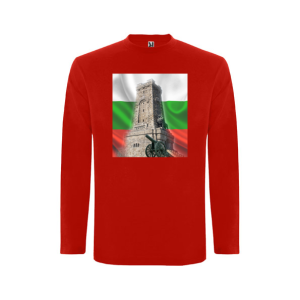 Червена  детска блуза- Шипка