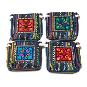 Сувенирна чанта от плат с традиционна българска шевица