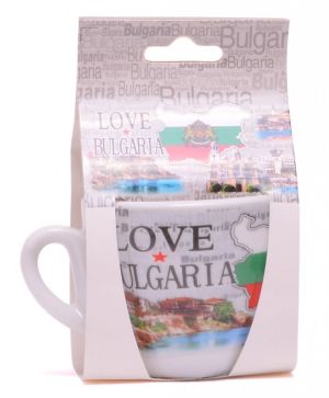 Сувенирна чаша за кафе България