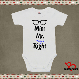 Бебешко боди -  Mini mr.