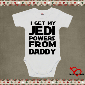Бебешко боди -  Jedi powers