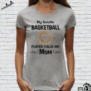 Дамска сива тениска- Basketball