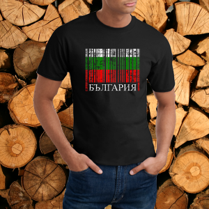 Черна мъжка тениска- България